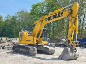 Excavator at Poupart Excavation